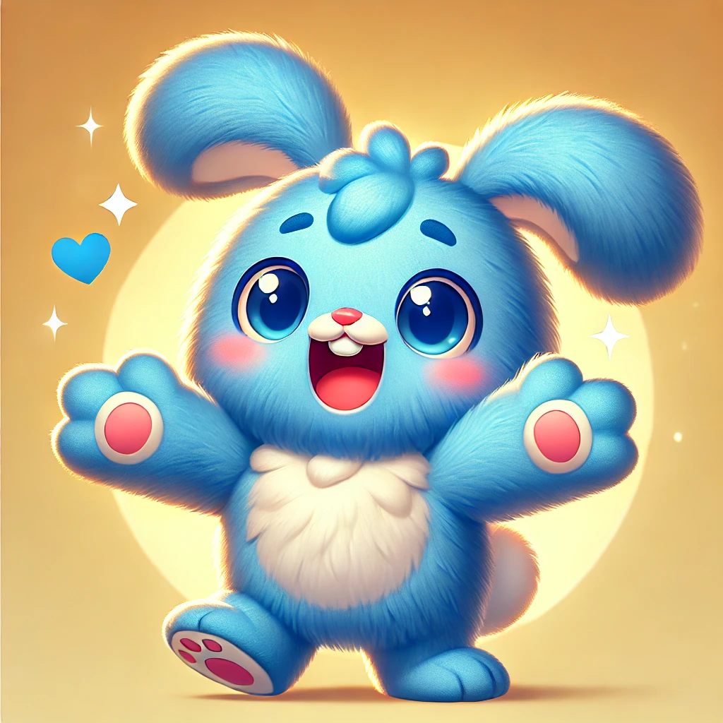 Bubu cheerful gesture