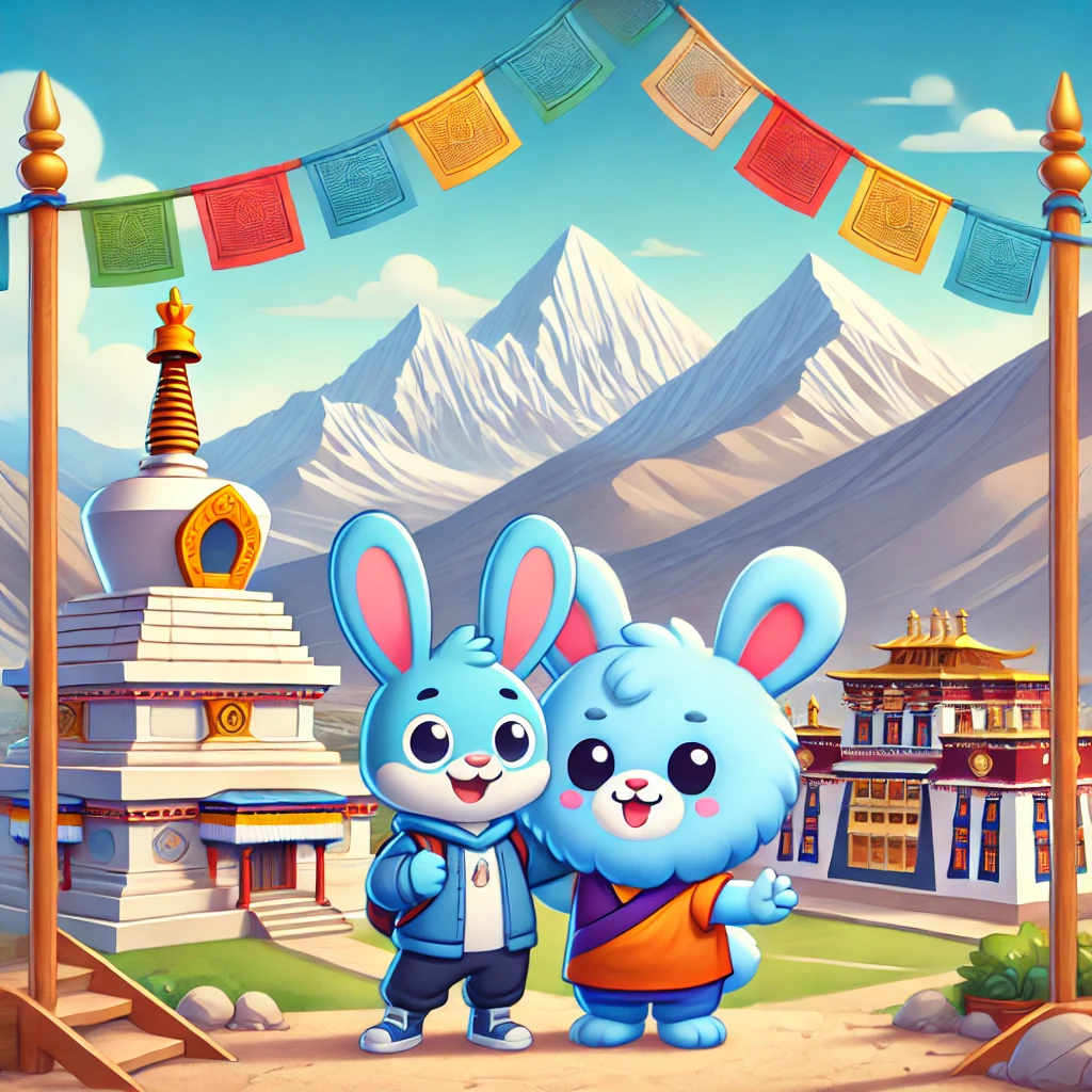 Bubu enjoying the beauty